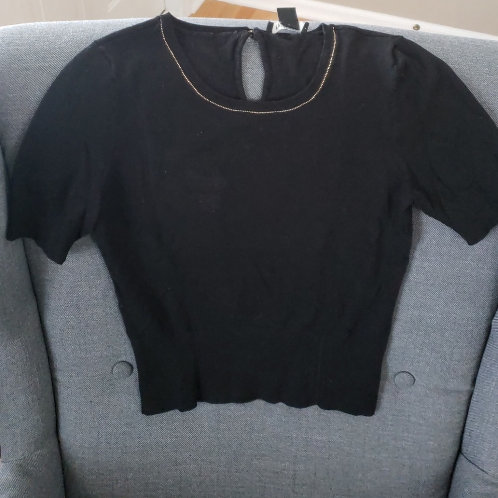 Black sweater
